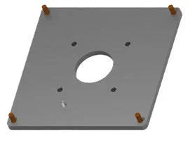 Adapterplatte Standfuss RAL 90069806000118