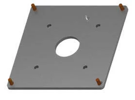 Adapterplatte Standfuss RAL 90069806000120