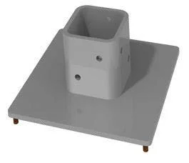 Adapterplatte Standfuss RAL 90069806000188