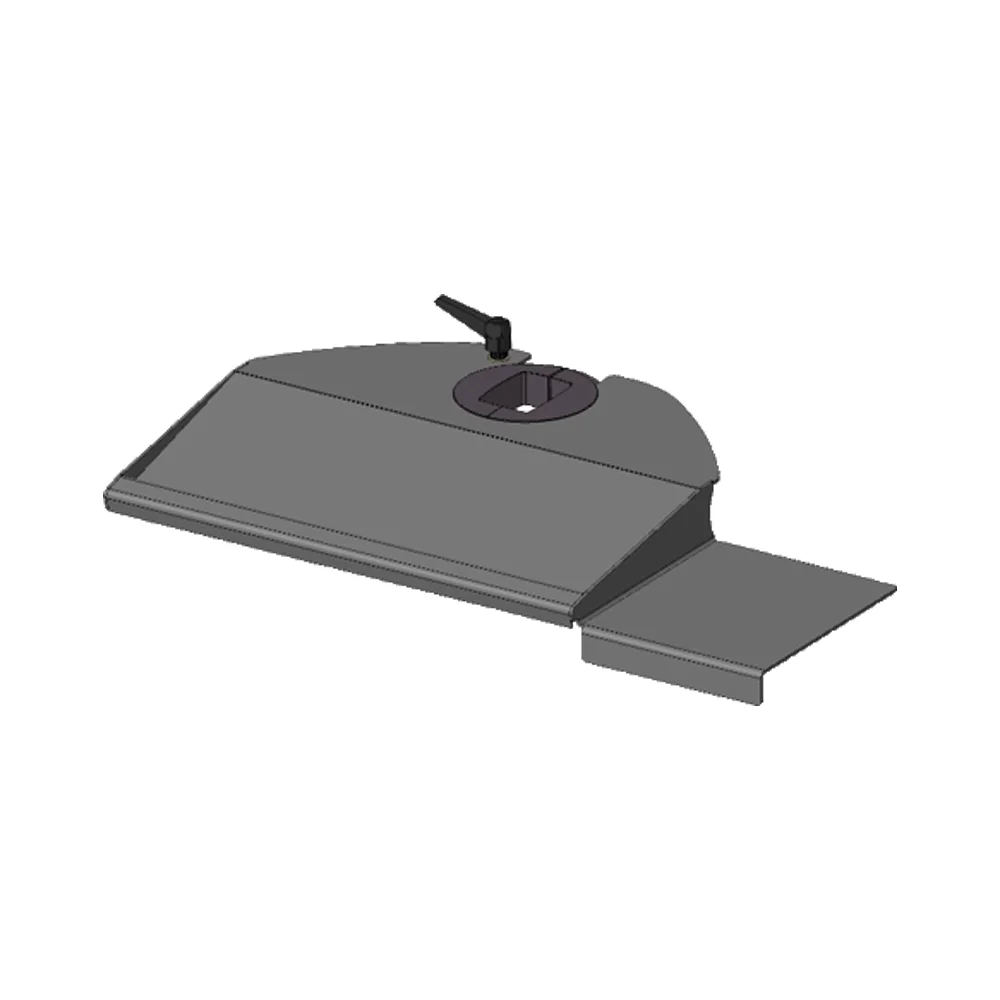 Tastaturablage mit Mousepad rechts