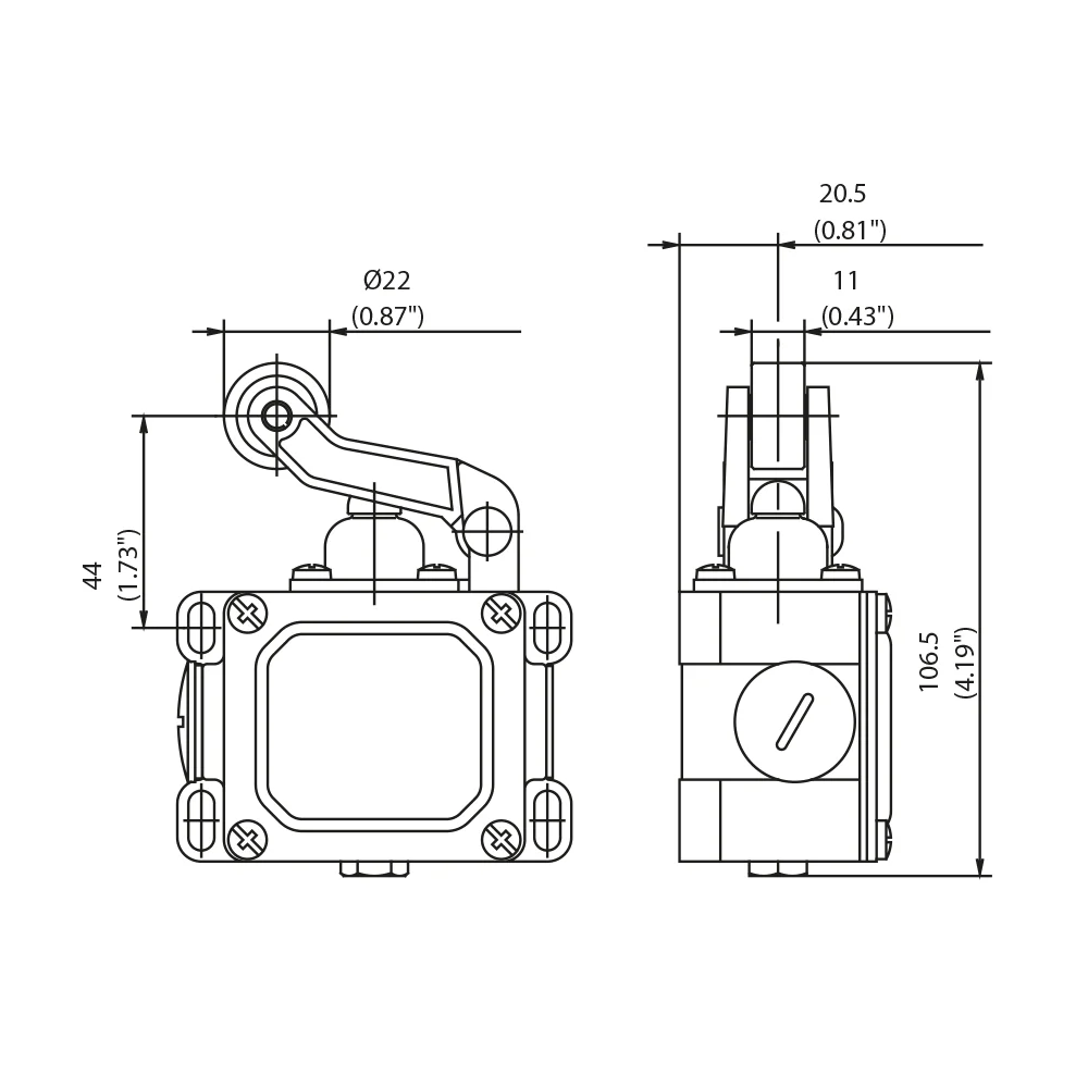 Rollenhebel - HW