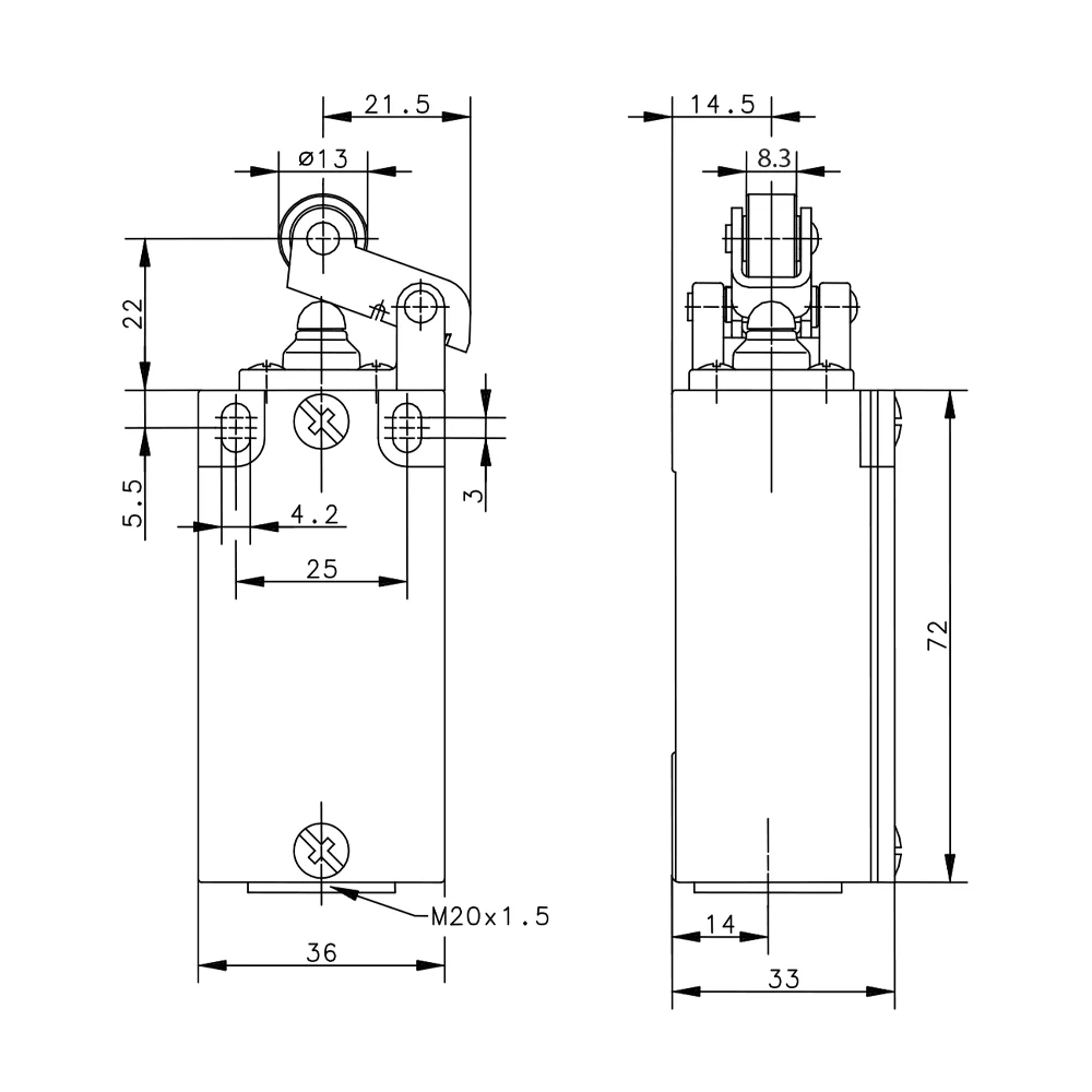 Rollenhebel - HW