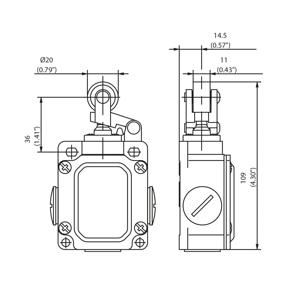 Rollenhebel - HW