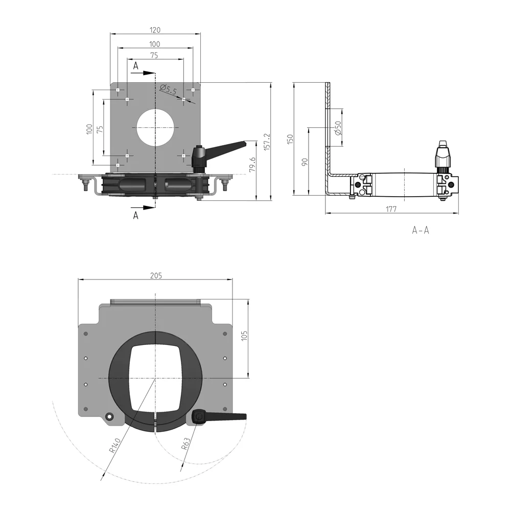 VESA-Halter