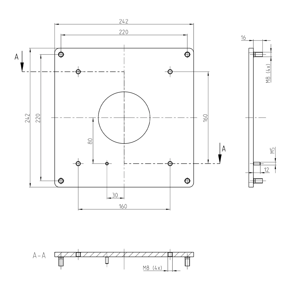 Adapterplatten