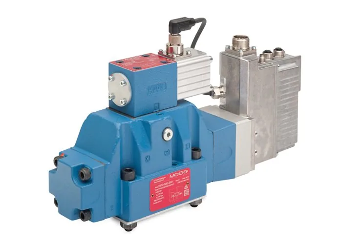 Moog 先导式伺服阀 D671/D672 系列(可选 Fieldbus)